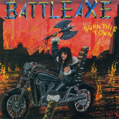 Battleaxe: "Burn This Town" – 1983